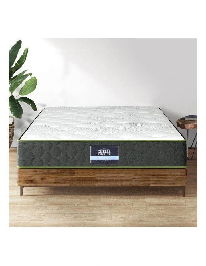 Foam King Single Mattress 25cm in Green Tea image 2