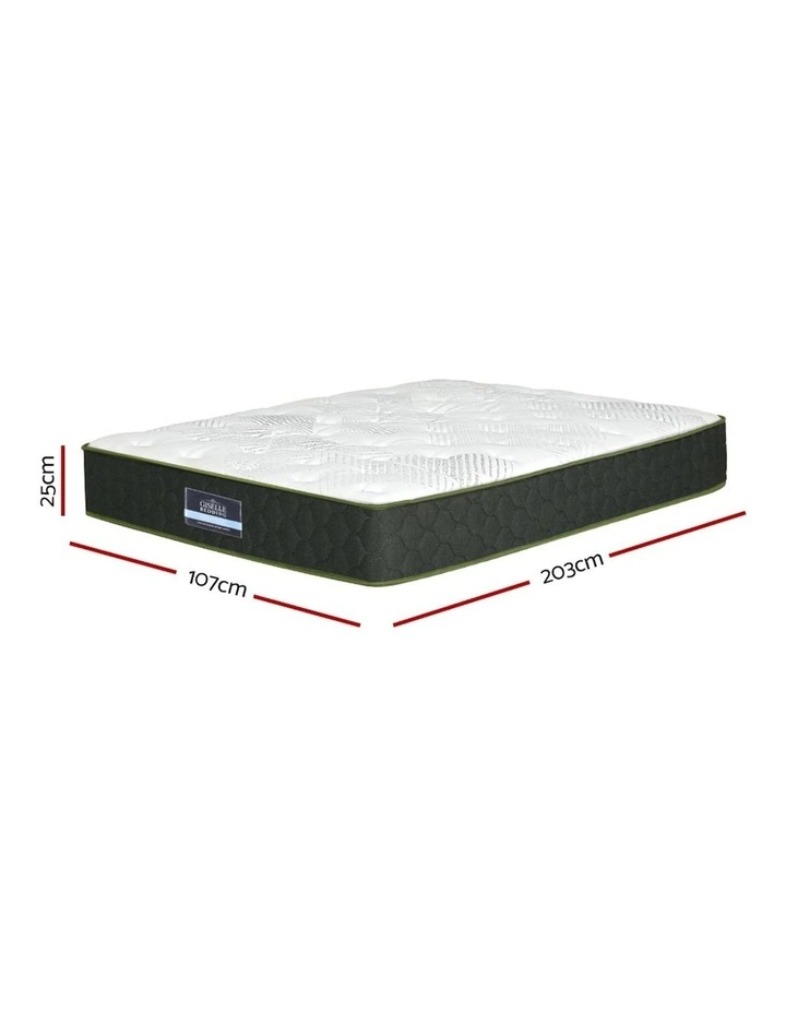 Foam King Single Mattress 25cm in Green Tea image 3