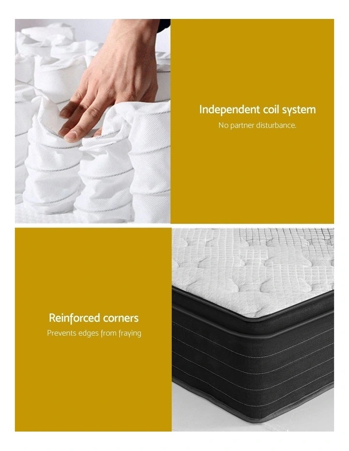 Extra Firm Queen Mattress 32cm in White image 3
