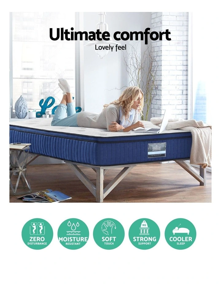 Pocket Spring Cool Gel Memory Foam King Mattress in Multi image 5