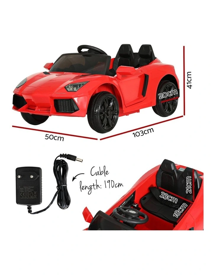 Rigo Kids Electric Ride On Car FerrariInspired Toy Cars Remote 12V in