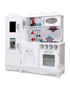 Classic-Styled Fully Equipped Kitchen Set in White