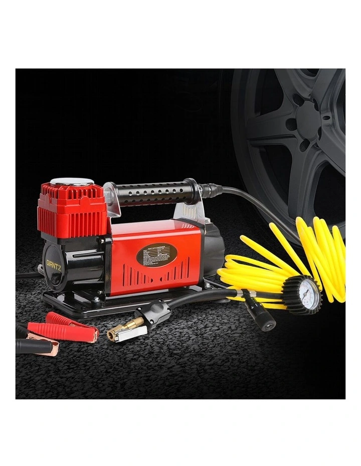 Portable Premium Air Compressor in Red image 2
