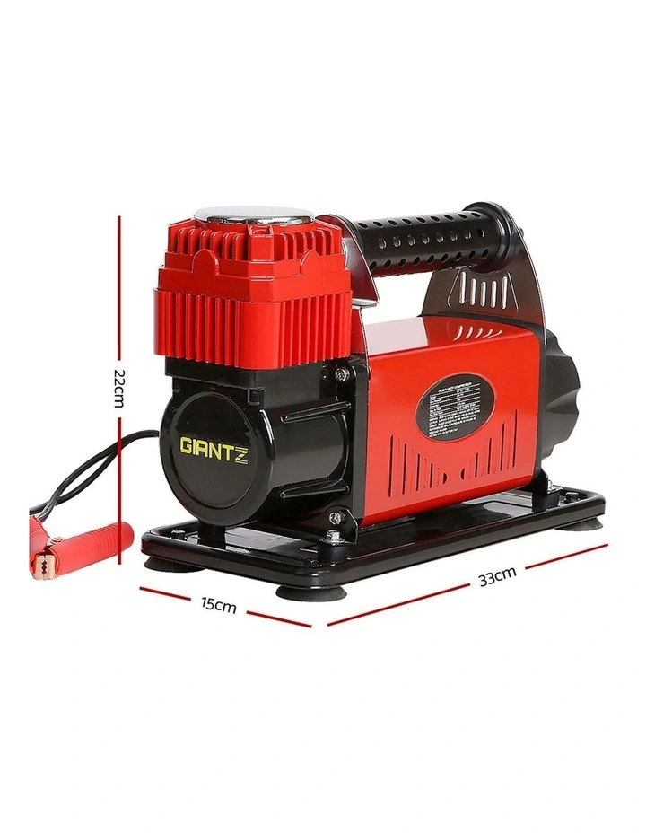 Portable Premium Air Compressor in Red image 3