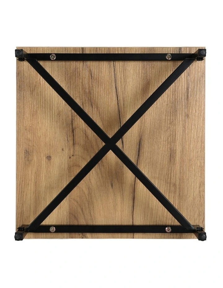 Kravu Bedside Table 1 Drawer with Shelf in Oak image 4