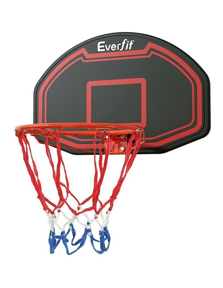 Wall Mounted Ring Net Basketball Hoop 38 Inch in Black