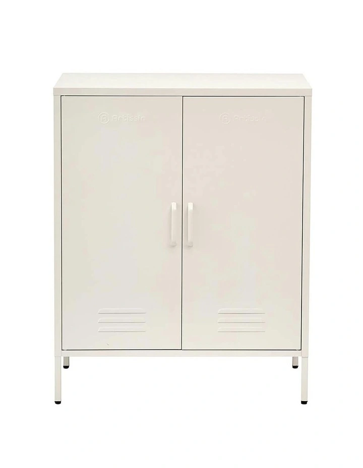Artiss Buffet Sideboard Metal Cabinet White image 2