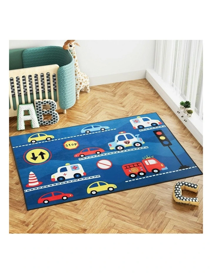 Short Pile Washable Floor Rug 160x230cm in Multi image 2