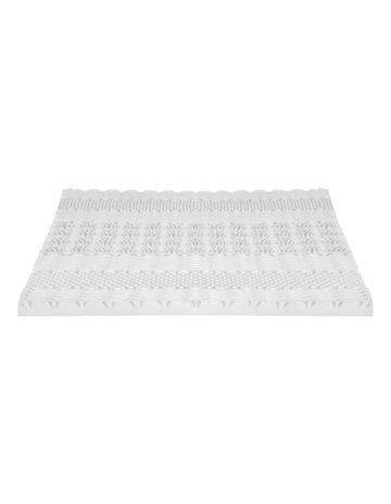 Memory Foam Queen Mattress Topper 8cm in White