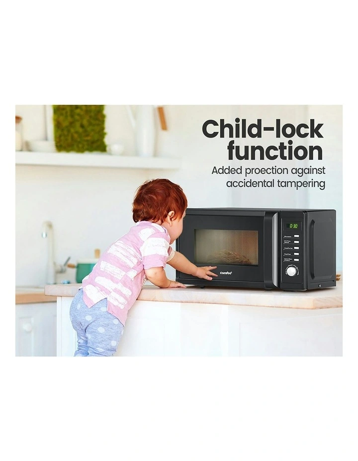 20L Microwave Oven 700W in Black image 7