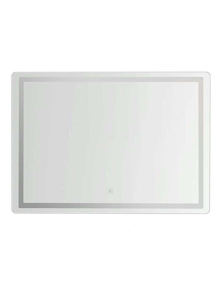 Wall Mirror 100X70cm with LED Light in White image 1