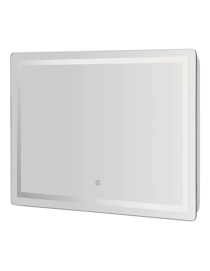Wall Mirror 100X70cm with LED Light in White image 2