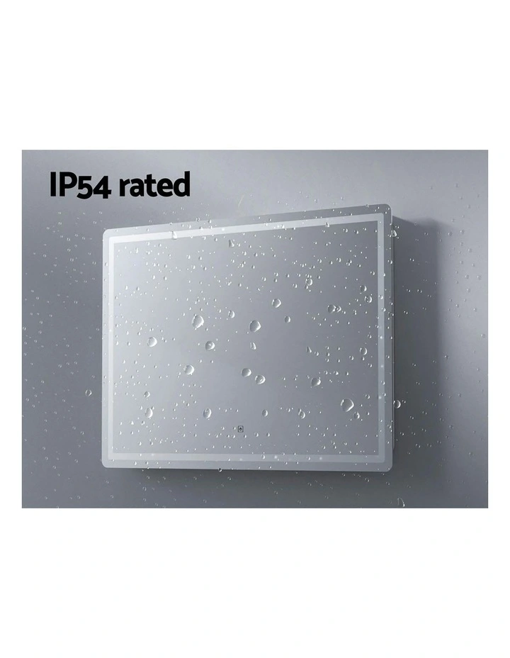 Wall Mirror 100X70cm with LED Light in White image 6