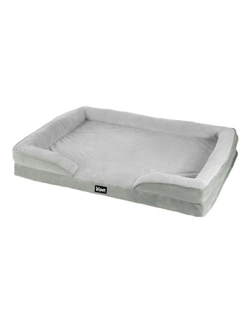 Washable Pet Bed Large in Grey