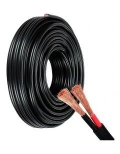 Twin Sheath Core Electrical Cable 3mm 10m in Black