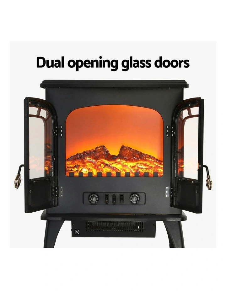 Devanti 2000W Electric Fire Heaters MYER