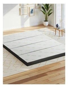 Bamboo Folding Foam Mattress Queen in Multi