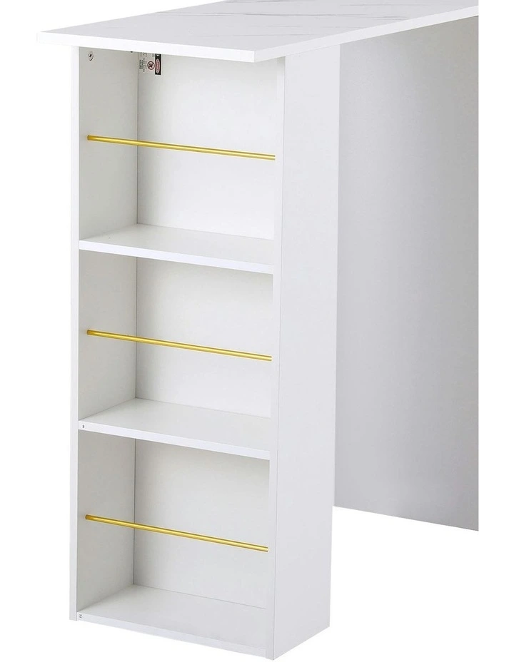 Lexli Bar Table in White image 5