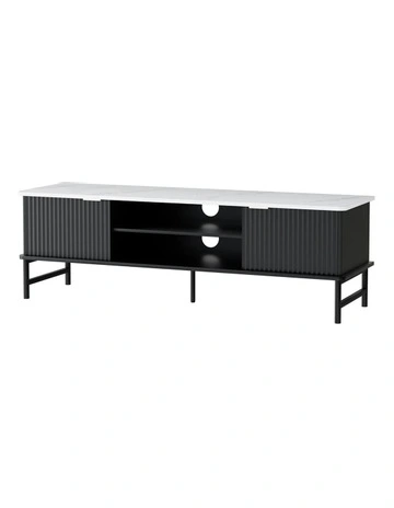 TV Cabinet Entertainment Unit 140cm in Brown