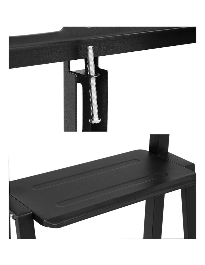 Mobile TV Stand for 32-75 TVs in Black image 5