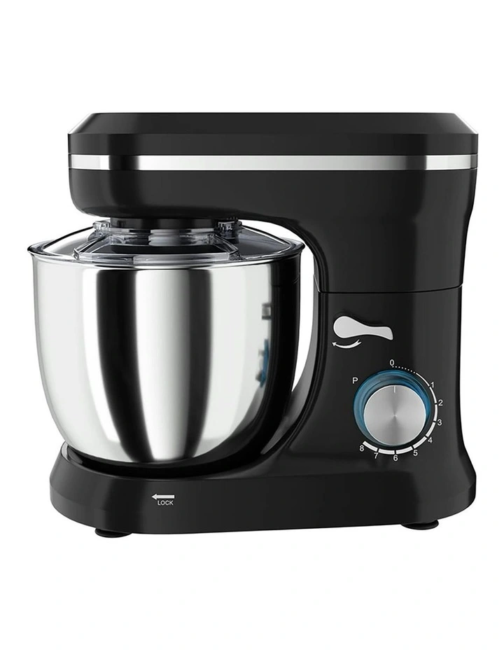 Devanti 3in1 Stand Mixer 8 Speed 5L Mix Master 400W In Black MYER