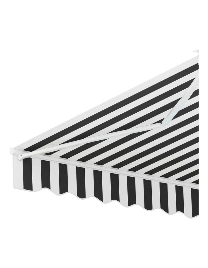 Retractable Awning 4Mx3M in Grey White image 6