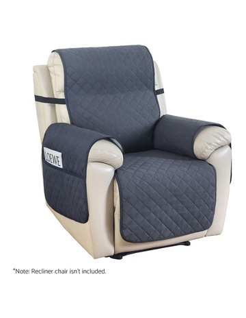 Recliner Chair Cover in Grey