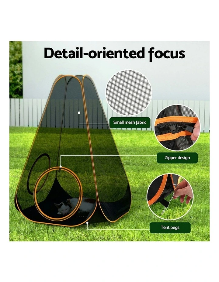 Playpen Cat House 6 in 1 Tent in Black image 7