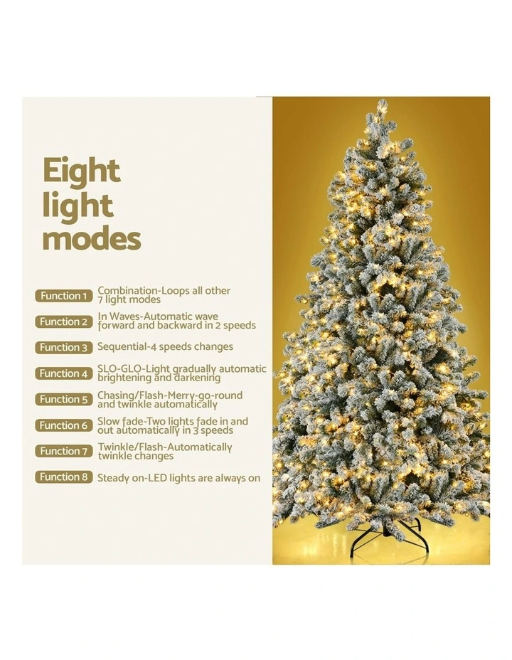 Christmas Tree 1.8m 8 Light Modes in Green image 6