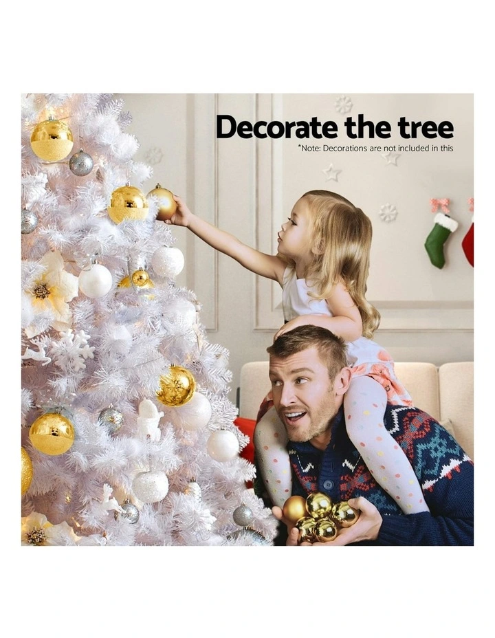 Christmas Tree 2.1m 1260 Tips in White image 7