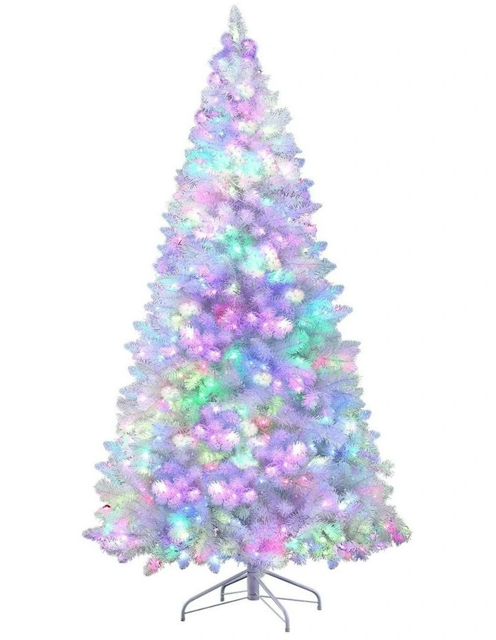 Christmas Tree 2.1m 1310 Tips in White image 1