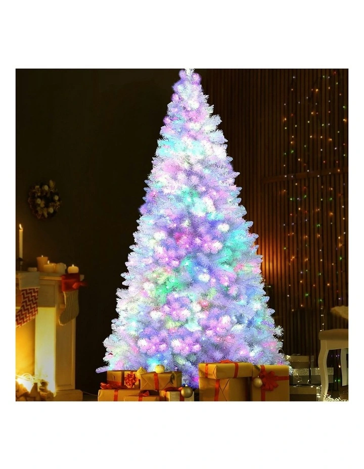 Christmas Tree 2.1m 1310 Tips in White image 2