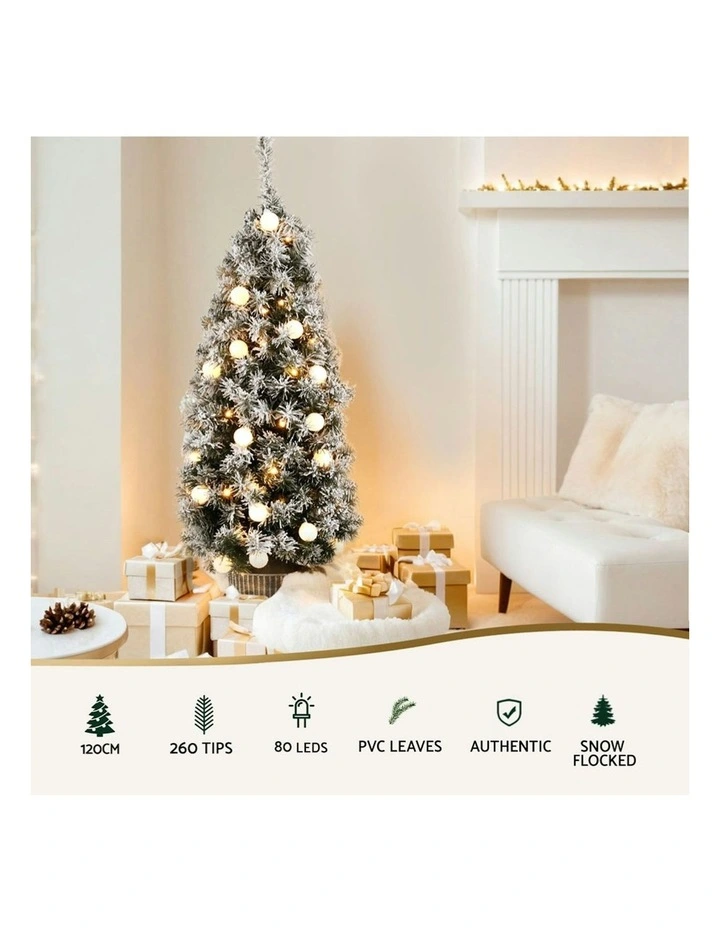 Potted Christmas Tree 1.2m in Green image 5