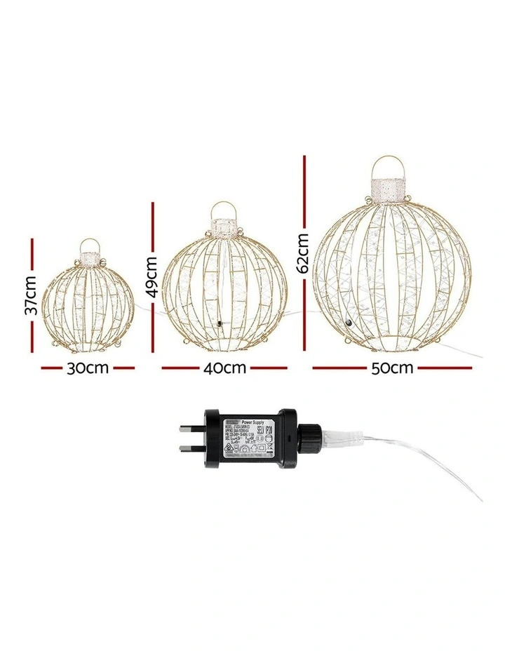 Christmas Lights LED Set 3Piece image 3
