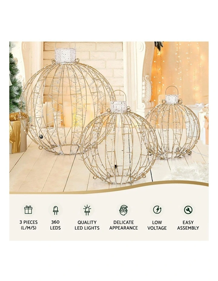 Christmas Lights LED Set 3Piece image 5