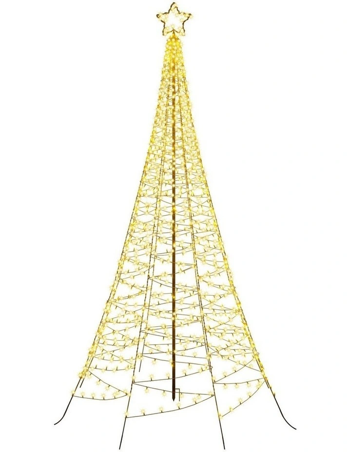 Solar Christmas Tree 800 LED 3.6m image 1