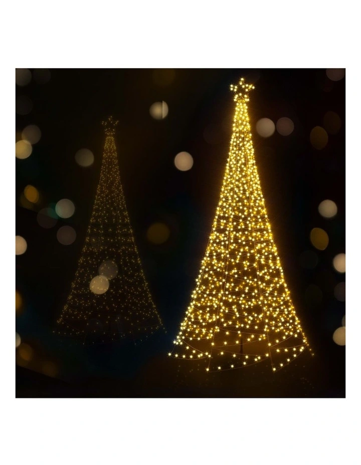 Solar Christmas Tree 800 LED 3.6m image 3