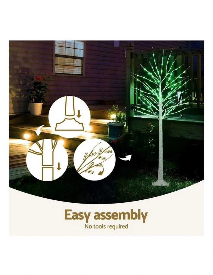 Christmas Tree Twigs 120 RGB LED Lights 1.7m image 7