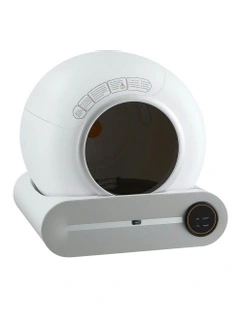 Automatic Self-Cleaning Cat Litter Box 9L in White