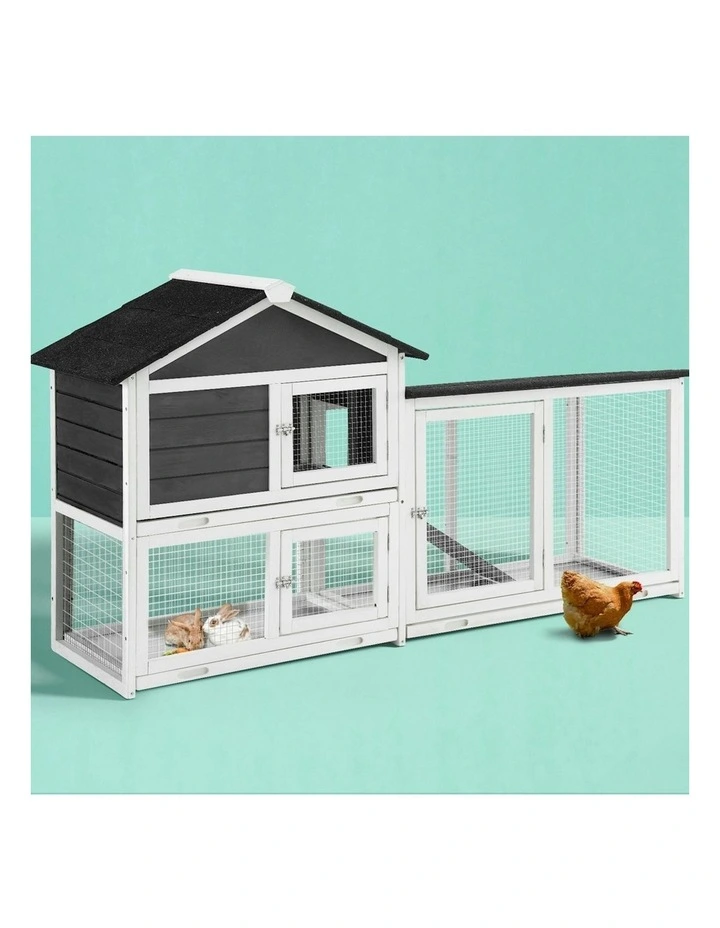 Chicken Coop Extra Large in White image 2
