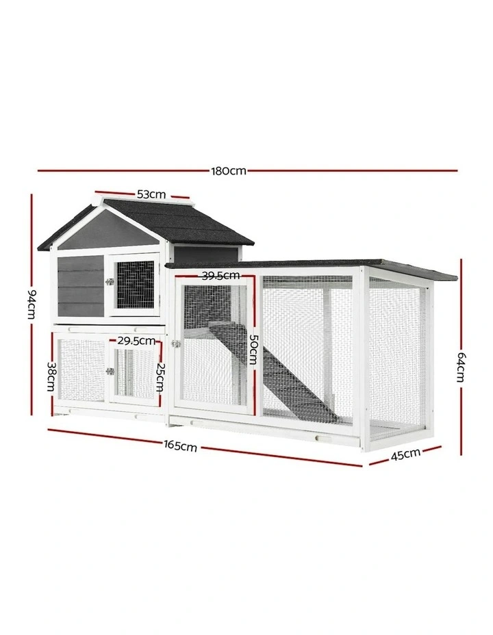Chicken Coop Extra Large in White image 3