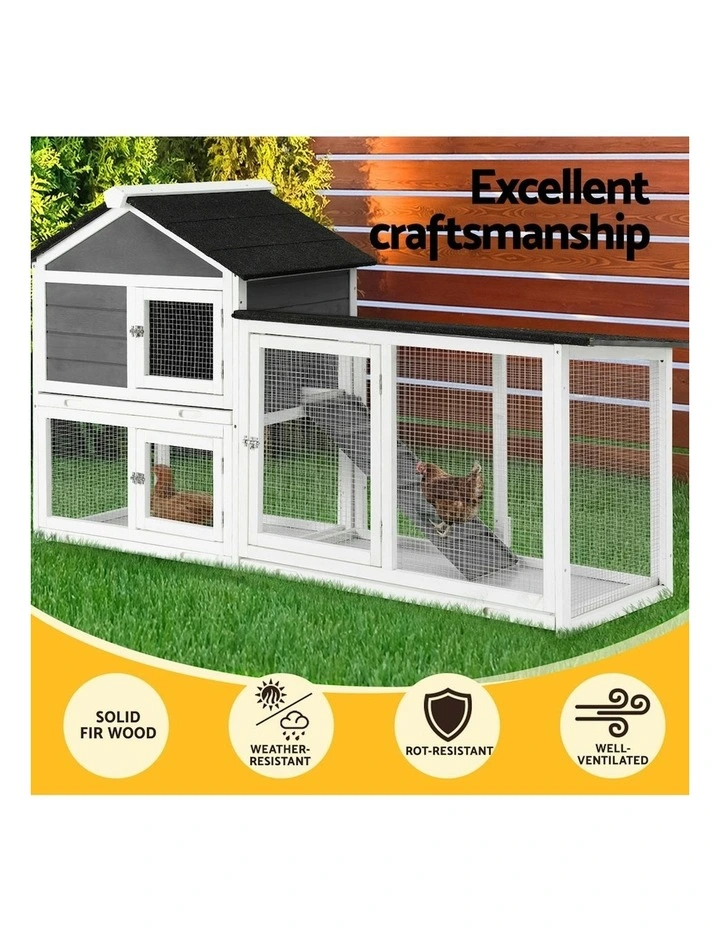 Chicken Coop Extra Large in White image 5
