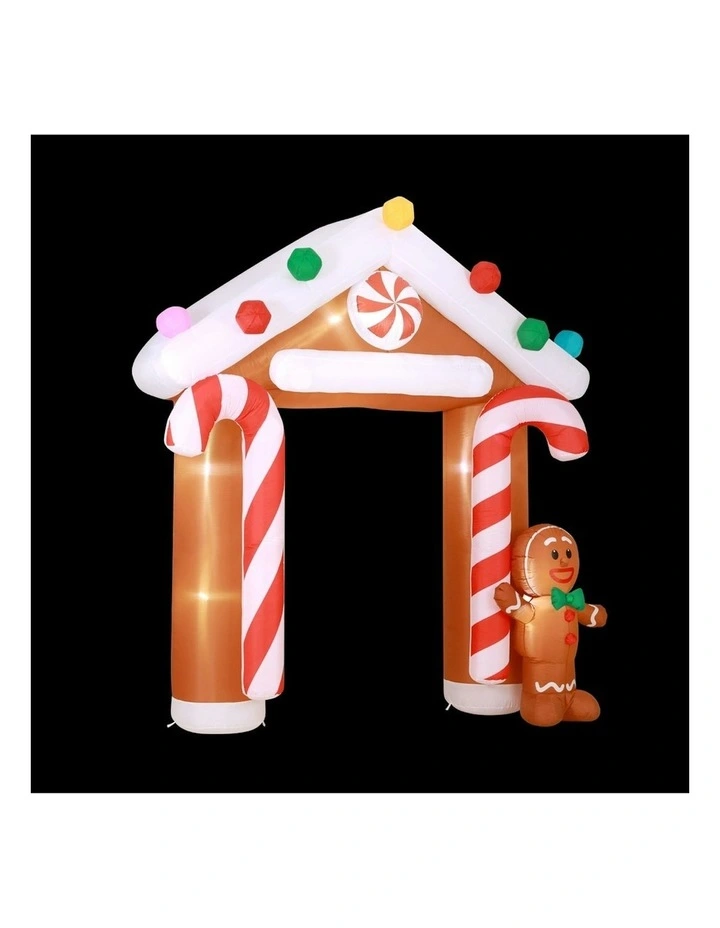 Christmas Inflatable Archwary Ginger 2.8m in Multi image 1