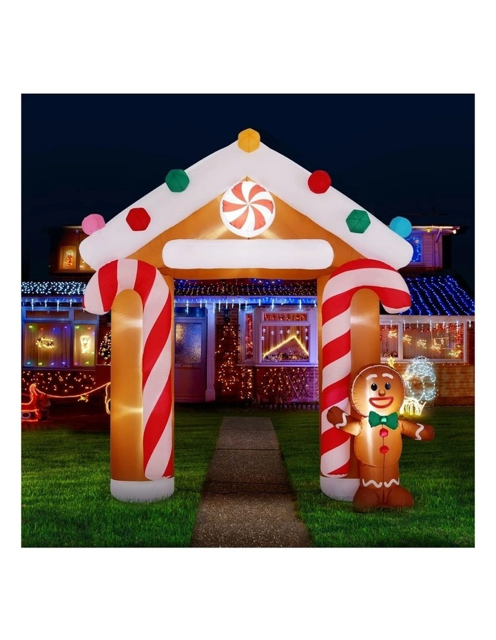 Christmas Inflatable Archwary Ginger 2.8m in Multi image 2