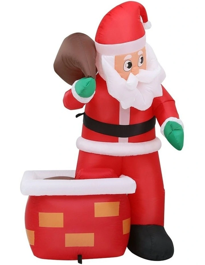 Christmas Inflatable Santa Illuminated Decorations image 4