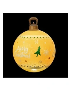 Jingle Jollys Christmas Inflatable Ball Led  60cm