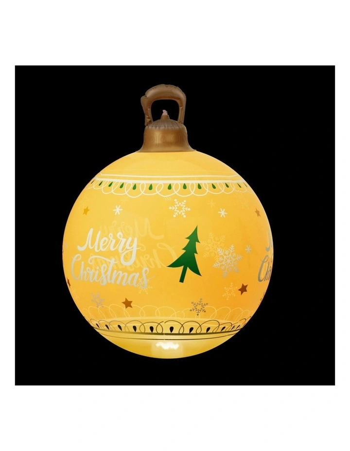 Jingle Jollys Christmas Inflatable Ball Led  60cm image 1
