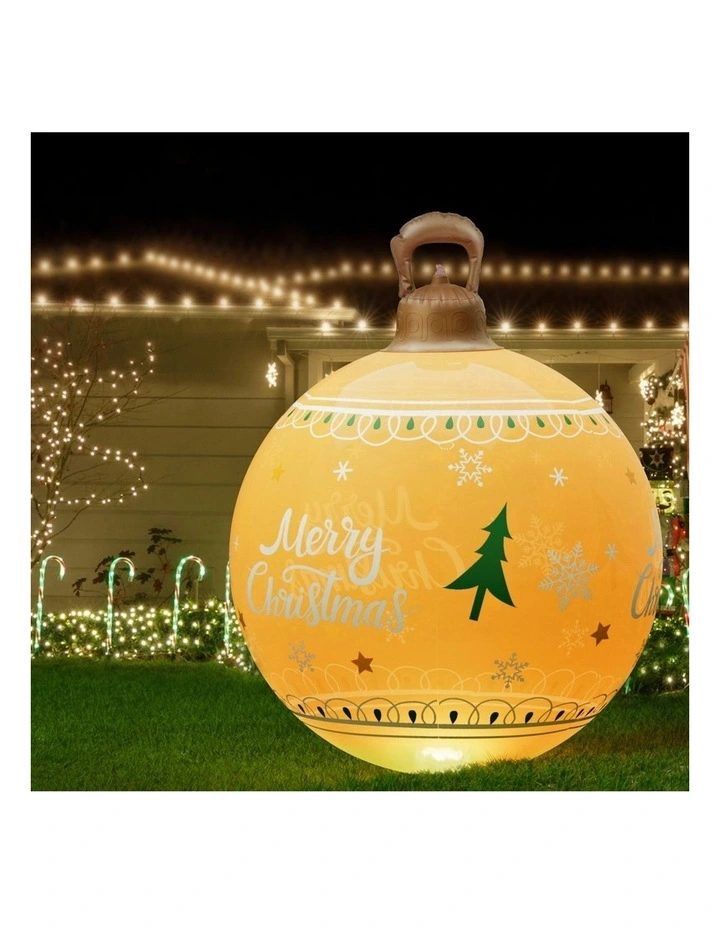 Jingle Jollys Christmas Inflatable Ball Led  60cm image 2