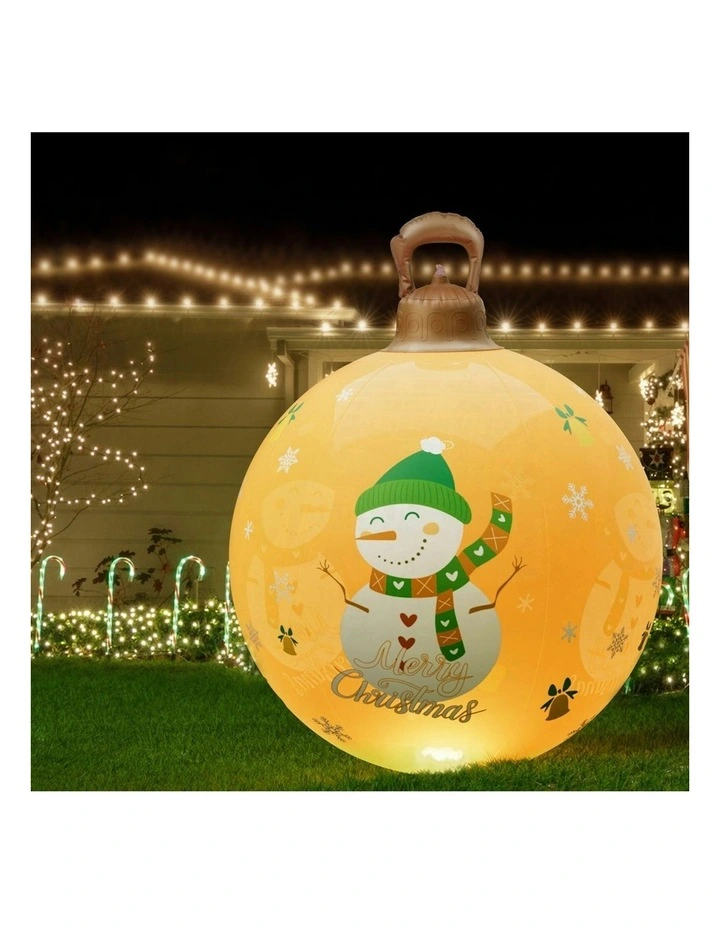 Jingle Jollys Christmas Inflatable Ball Led 60cm image 2