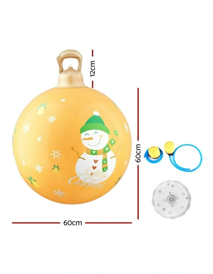 Jingle Jollys Christmas Inflatable Ball Led 60cm image 3